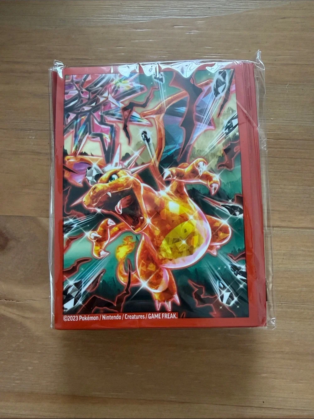 Pokemon TCG Charizard Card Sleeves 65X Sealed 2023
